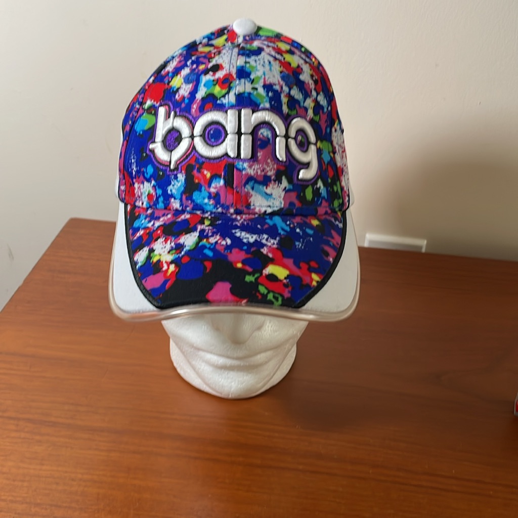 Bang Energy Drink Colorful Light Up Hat Adjustable Snap Back